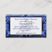 ブルーベリー 名刺 (裏面)