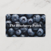 ブルーベリー 名刺 (正面)