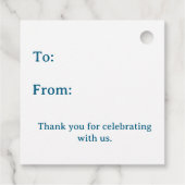 ブルーベリー 水彩 フレーバー タグ — ガーデン セージ (裏面)