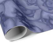 ブルーベリー。熟したダークブルーの果実。夏。 ラッピングペーパー (ロールコーナー)