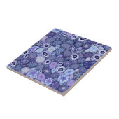 ブルーベリーMillefiori タイル (側面)