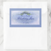 ブルーベリーRCL 1 長方形シール (バッグ)