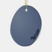 ブルーベリーSideway セラミックオーナメント (右)