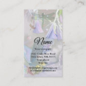 ブルーベルとトンボの名刺 名刺 (正面)