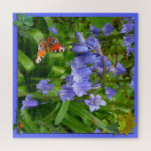 ブルーベルとバタフライ ジグソーパズル (横)