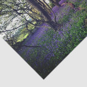 ブルーベルの森のフローラモダンの美エレガント美 薄葉紙 (詳細)