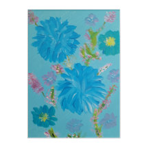 ブルーベルアクリルウォールアート