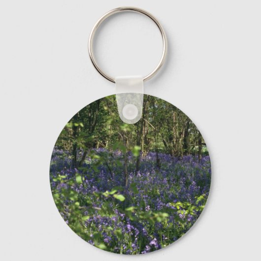 ブルーベルウッズの花 キーホルダー (正面)