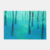 ブルーベルウッズ春風景 ドアマット (正面)