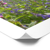 ブルーベルウッドプリント ポスター (角)