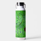 ブルーベルウッドヘッジホグ春グリーン ウォーターボトル (正面)