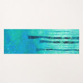 ブルーベルウッドランドパイント ヨガマット (正面(横))