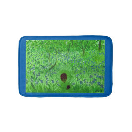 ブルーベルウッドランドヘッジホグ バスマット