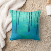 ブルーベルウッドランド クッション (ブランケット)