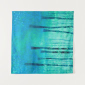 ブルーベルウッドランド タペストリー (正面(横))