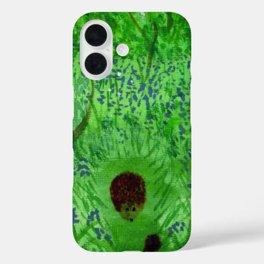 ブルーベルウッド春絵を描ズとヘッジホッグ Case-Mate iPhoneケース (裏面)
