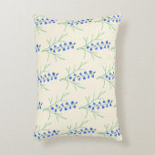 ブルーベルクリームカラー アクセントクッション (正面(垂直))