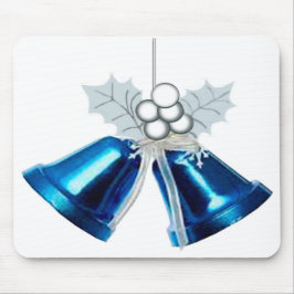 ブルーベルズアンドホワイトホリーマウスパッド マウスパッド