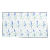 ブルーベルズピローケースホワイトキングサイズ 枕カバー (裏面)