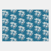 ブルーベルズホワイトクリスマス ラッピングペーパーシート (正面3)