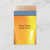 ブルーベルトリキュールストアバーバーテンダー 名刺 (裏面)