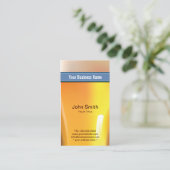 ブルーベルトリキュールストアバーバーテンダー 名刺 (スタンド正面)