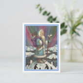 ブルーベルニックル、ノーザンライト&ペンギン シーズンポストカード (スタンド正面)