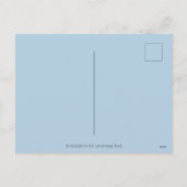 ブルーベルニックル、ノーザンライト&ペンギン シーズンポストカード (裏面)