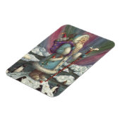 ブルーベルニックル、ノーザンライト&ペンギン マグネット (左側)