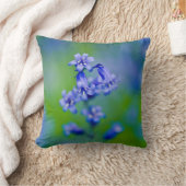 ブルーベルフラワークッション クッション (ブランケット)
