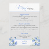 ブルーベルフラワー結婚ズのメニュー メニュー (正面)