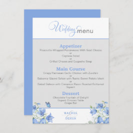 ブルーベルフラワー結婚ズのメニュー メニュー