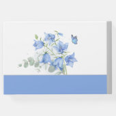 ブルーベルフラワー結婚ズ ゲストブック (裏面)