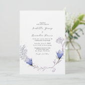 ブルーベルフラワー結婚ズ 招待状 (スタンド正面)