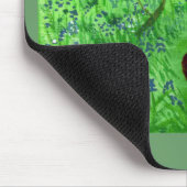 ブルーベルヘッジホグズウッドランド マウスパッド (コーナー)