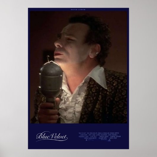 ブルーベルベットカスタム ポスター (正面)