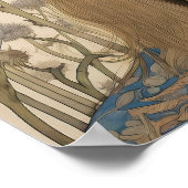 ブルーベルポートレートアートプリント ポスター (角)