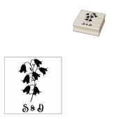 ブルーベルラバー結婚スタンプ ラバースタンプ (押印)