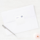 ブルーベル妖精の住所 スクエアシール (封筒)