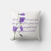 ブルーベル引用文スクリプト クッション (正面)