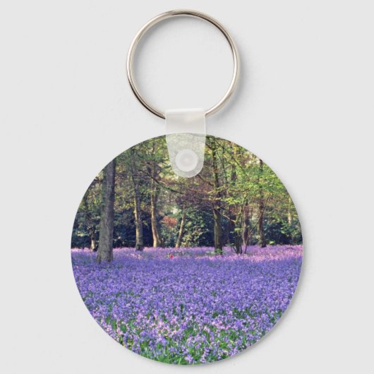 ブルーベル・ウッズ,イングランドの花 キーホルダー (正面)