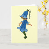 ブルーベル カード (黄色い花)