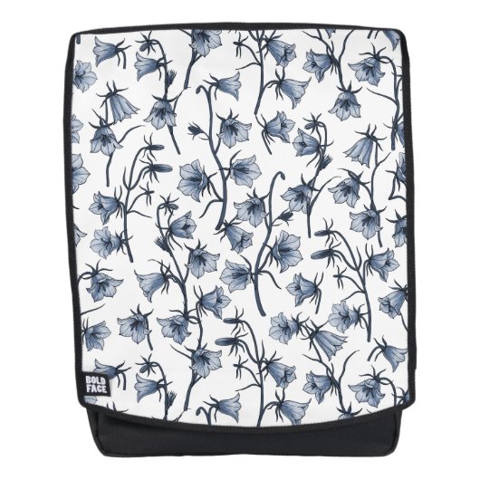 ブルーベル、ハレボルズ、ベルフラワー バックパック (正面)