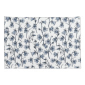 ブルーベル、ハレボルズ、ベルフラワー 枕カバー (裏面-右)