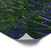 ブルーベル ライト プリント (角)