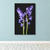 ブルーベル、私が作った森から！ キャンバスプリント (インサイチュ (ウッドフロア))