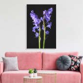 ブルーベル、私が作った森から！ キャンバスプリント (インサイチュ (リビング))