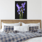 ブルーベル、私が作った森から！ キャンバスプリント (インサイチュ (寝室))