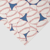 ブルーベースボールパターンティッシュペーパー 薄葉紙 (詳細)