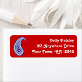 ブルーペイズリー ラベル (インサイチュ)